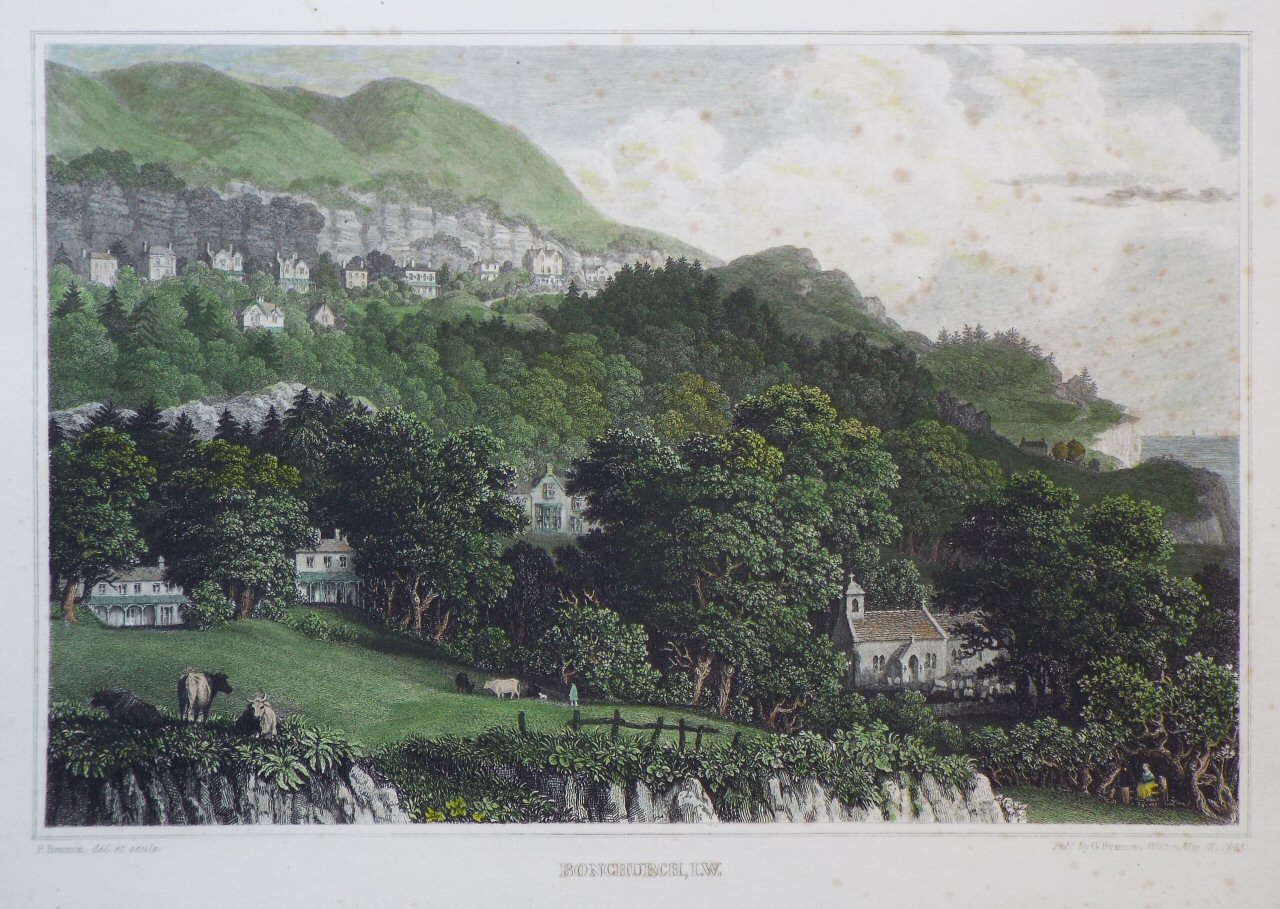 Print - Bonchurch, I.W. - Brannon